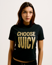 Choose Juicy Tee Black