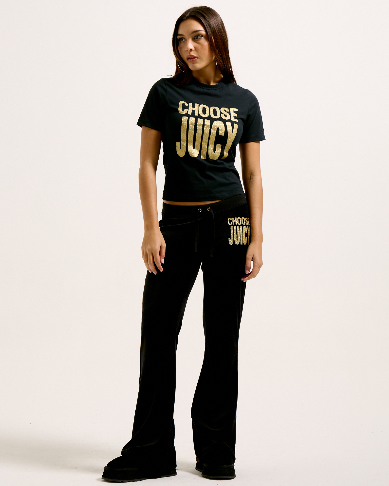 Choose Juicy Tee Black - Juicy Couture Scandinavia