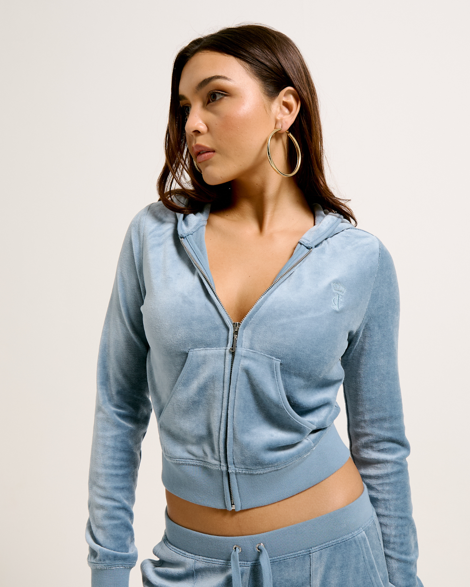 Heritage Robyn Hoodie Bluestone