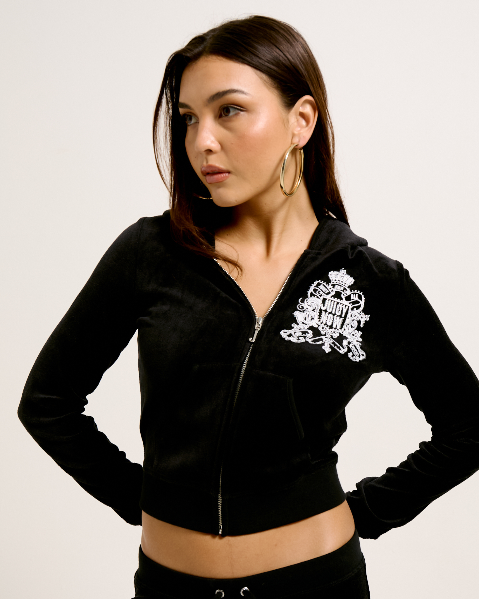 Juicy Now Robyn Hoodie Black