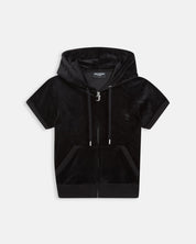 Chadwick short sleeve hoodie Black - Juicy Couture Scandinavia