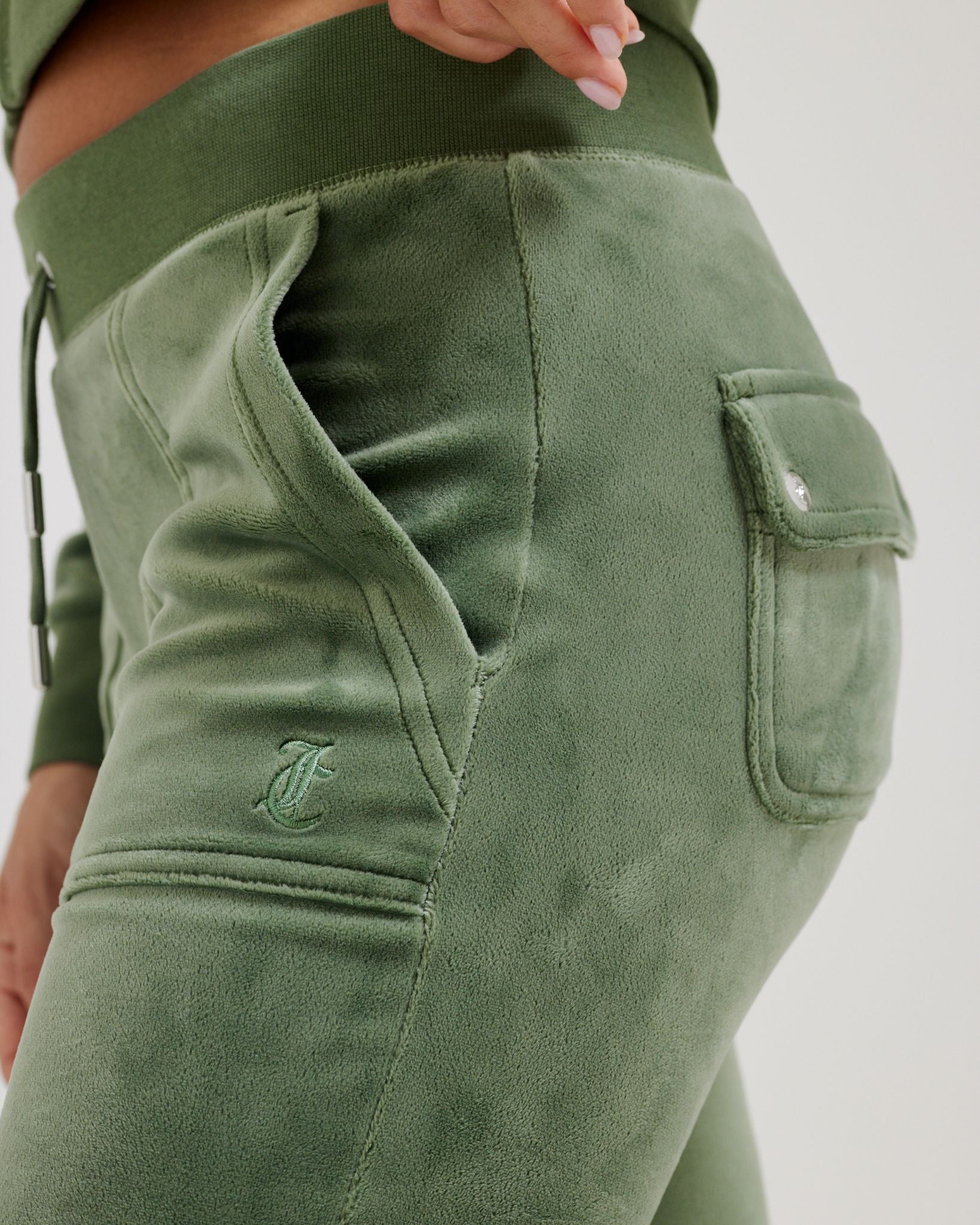 Classic Velour Del Ray Pant Thyme