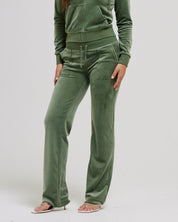 Classic Velour Del Ray Pant Thyme - Juicy Couture Scandinavia