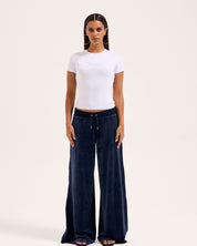 Juicy Couture Yuka Wide Leg Trackpant Night Sky - Juicy Couture Scandinavia