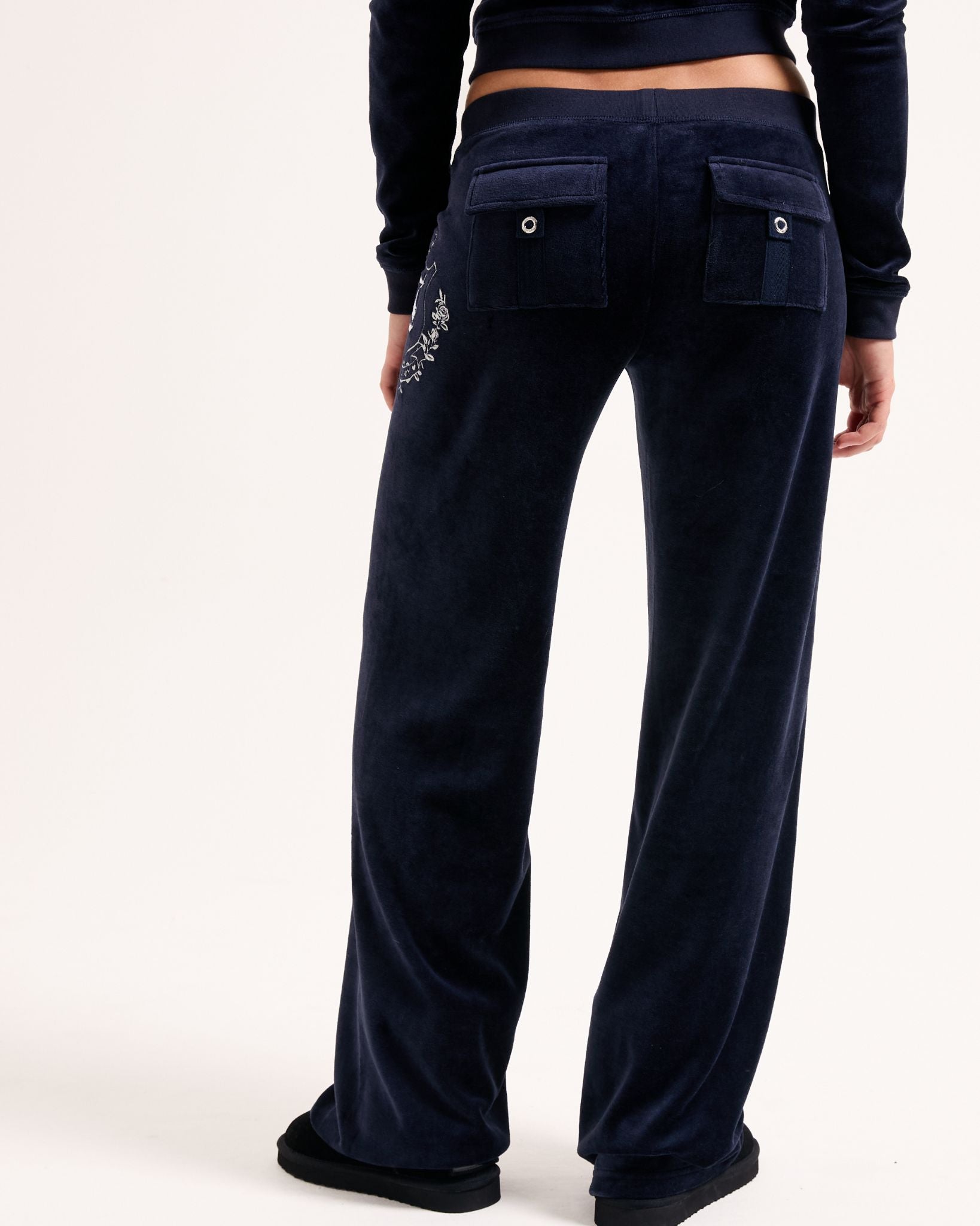House of Juicy Caisa Low Rise Trackpants Night Sky - Juicy Couture Scandinavia