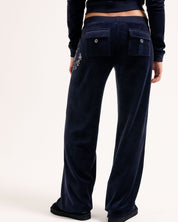 House of Juicy Caisa Low Rise Trackpants Night Sky - Juicy Couture Scandinavia