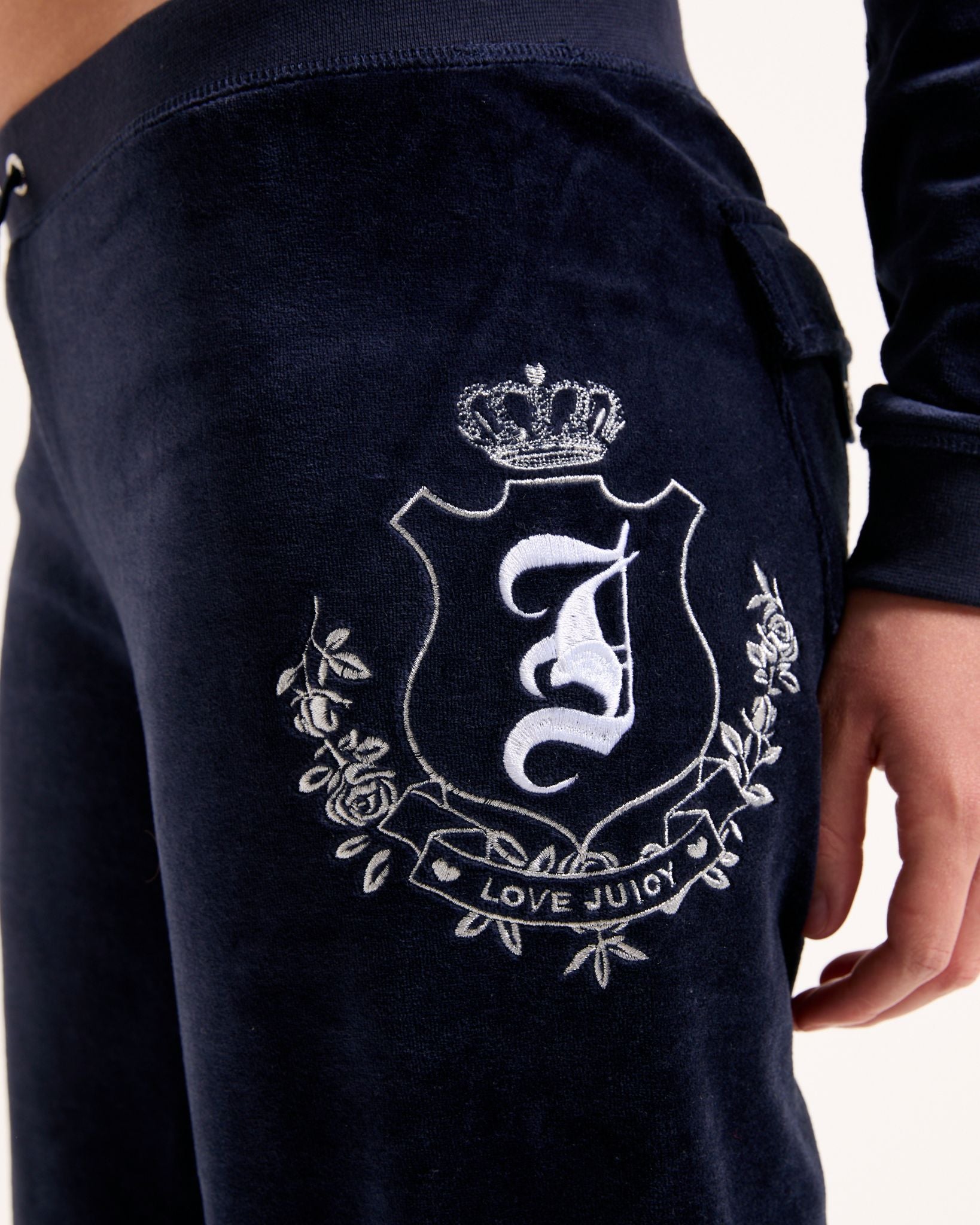 House of Juicy Caisa Low Rise Trackpants Night Sky - Juicy Couture Scandinavia