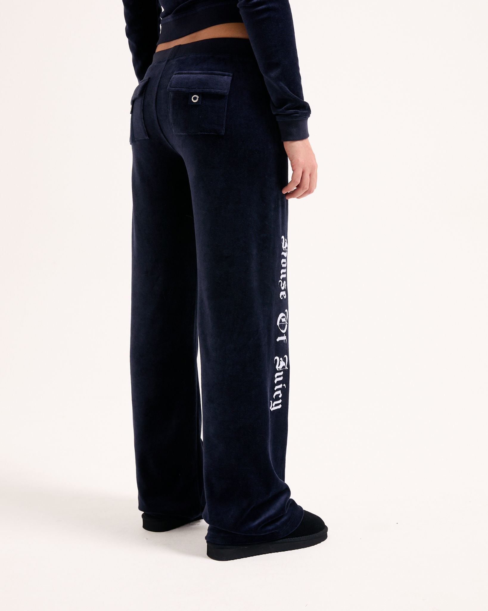 House of Juicy Caisa Low Rise Trackpants Night Sky - Juicy Couture Scandinavia