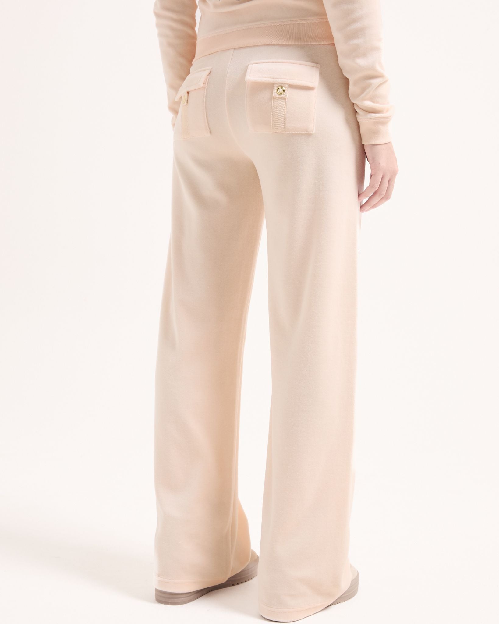House of Juicy Caisa Low Rise Trackpants Pink Champagne - Juicy Couture Scandinavia