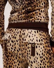 Heritage Cheetah Crest Caisa Low Rise Trackpant - Juicy Couture Scandinavia