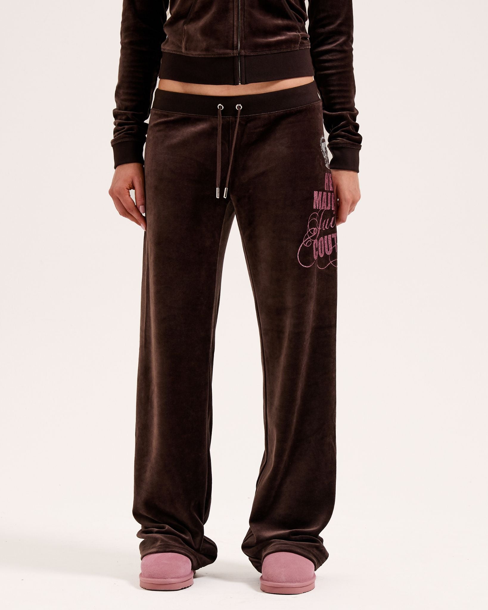 Her Majesty Caisa Trackpant Java - Juicy Couture Scandinavia