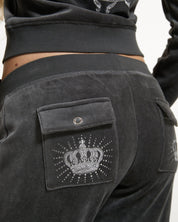 Regal Rebelle Caisa Ultra Low Rise Pant Raven