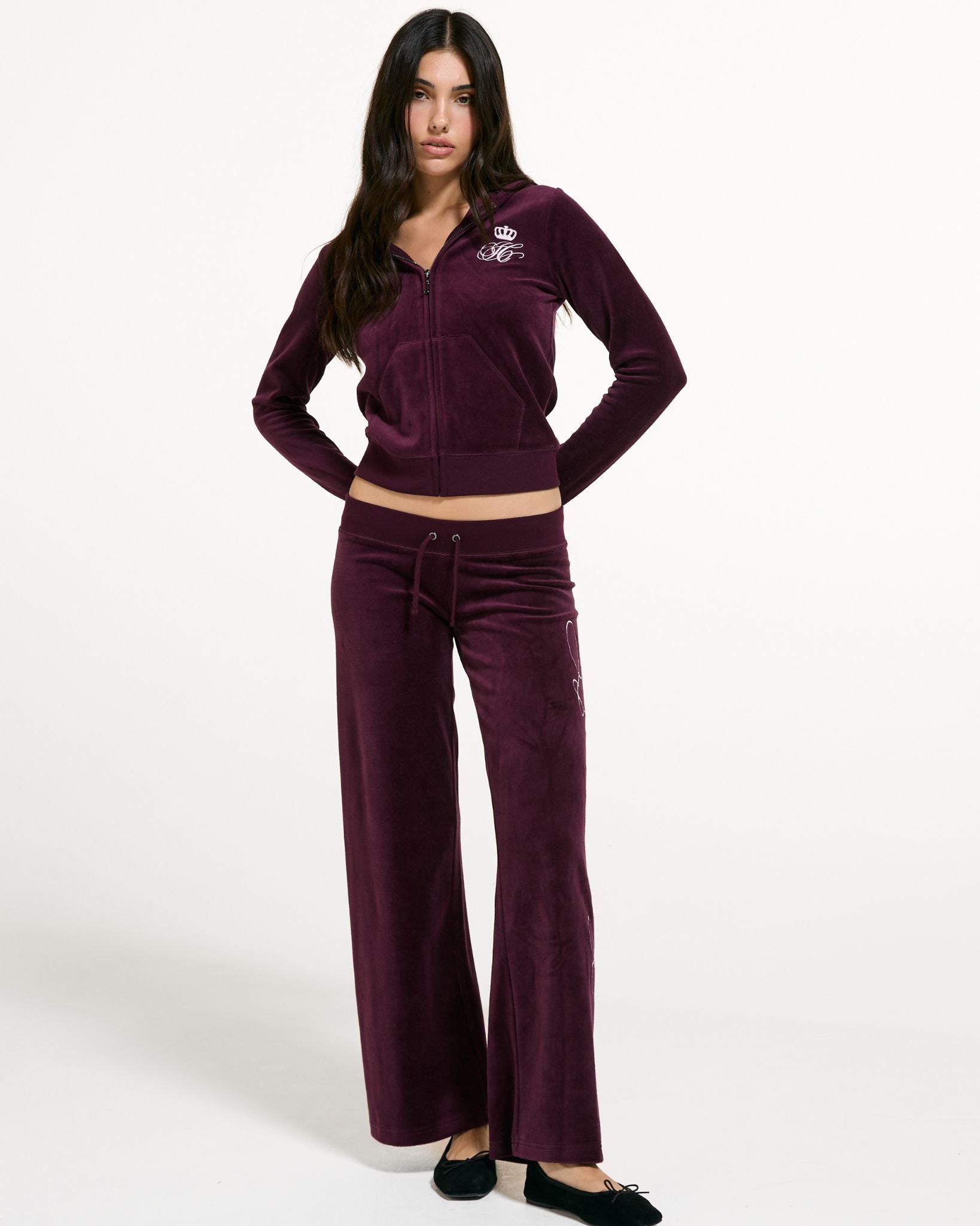 Script Rebelle OG Straight Pants Winetasting