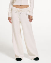 Knitted Diamante Trackpant Sugar Swizzle