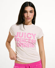 Juicy Princess Hilton T-Shirt White