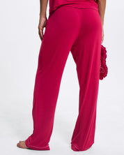 Juicy Crown Frill Pyjama Set Persian Red