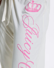 Juicy Crown Frill Pyjama Set Marshmallow