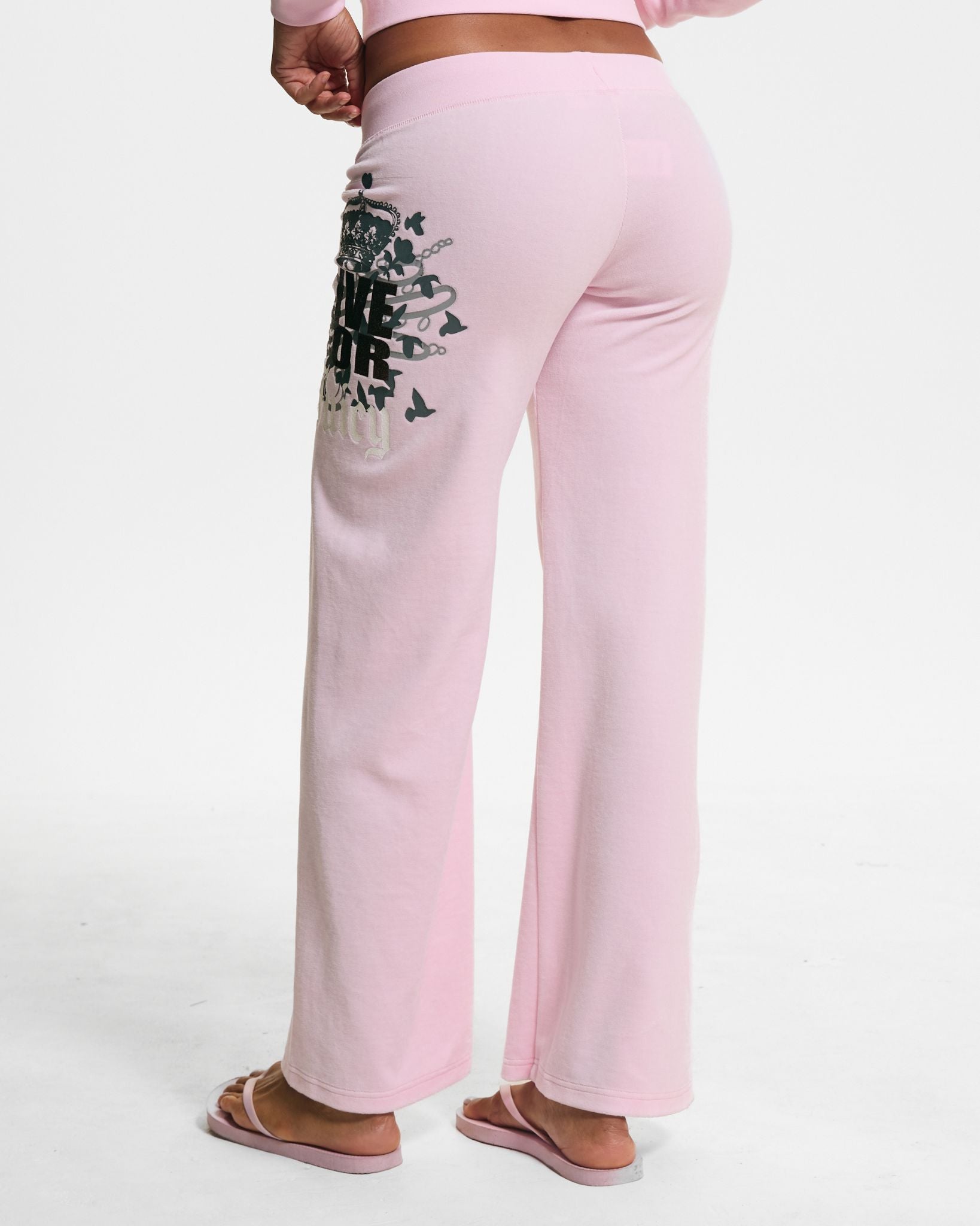 Live for Juicy Og Traight Trackpant Cherry Blossom
