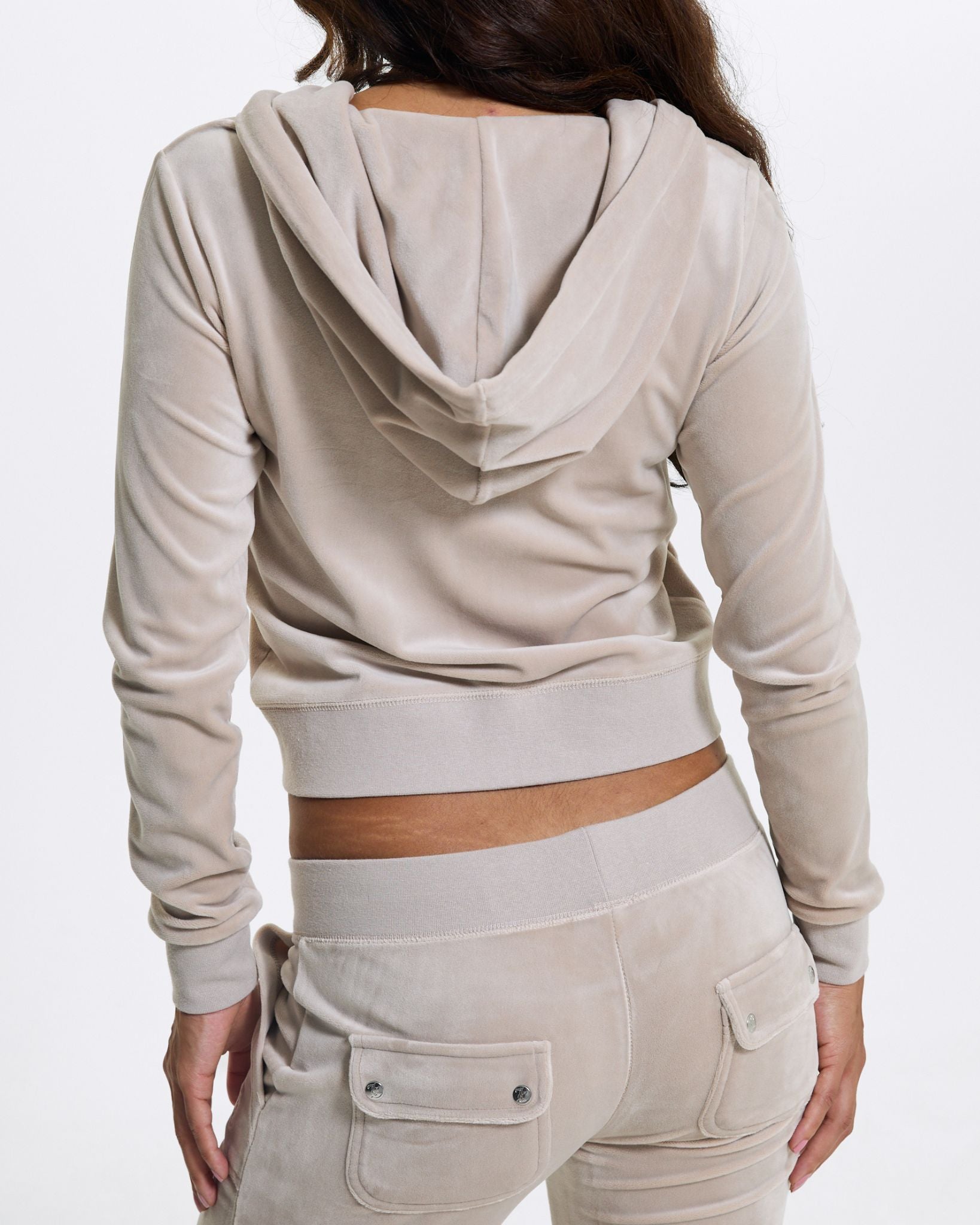 Classic Velour Robertson Zip Hoodie String