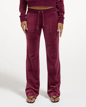 Classic Velour Del Ray Pant Tawny Port