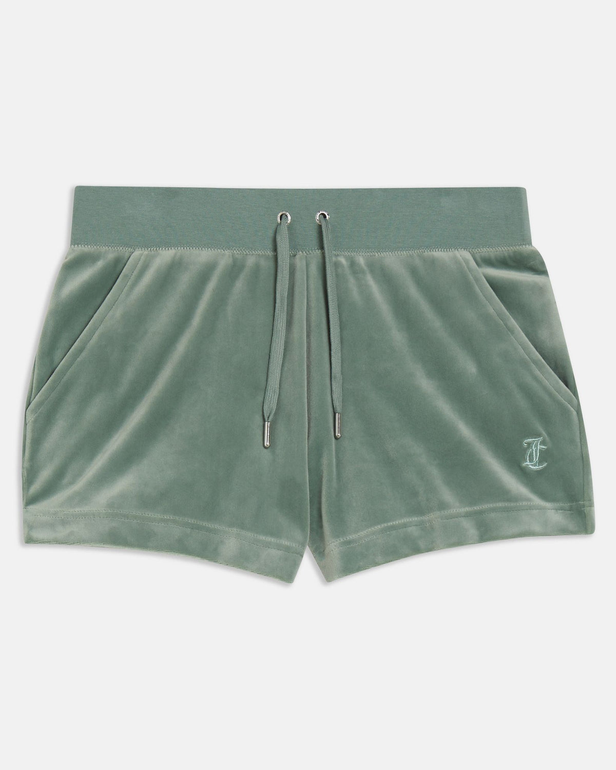 Velour Eve Shorts Chinois Green