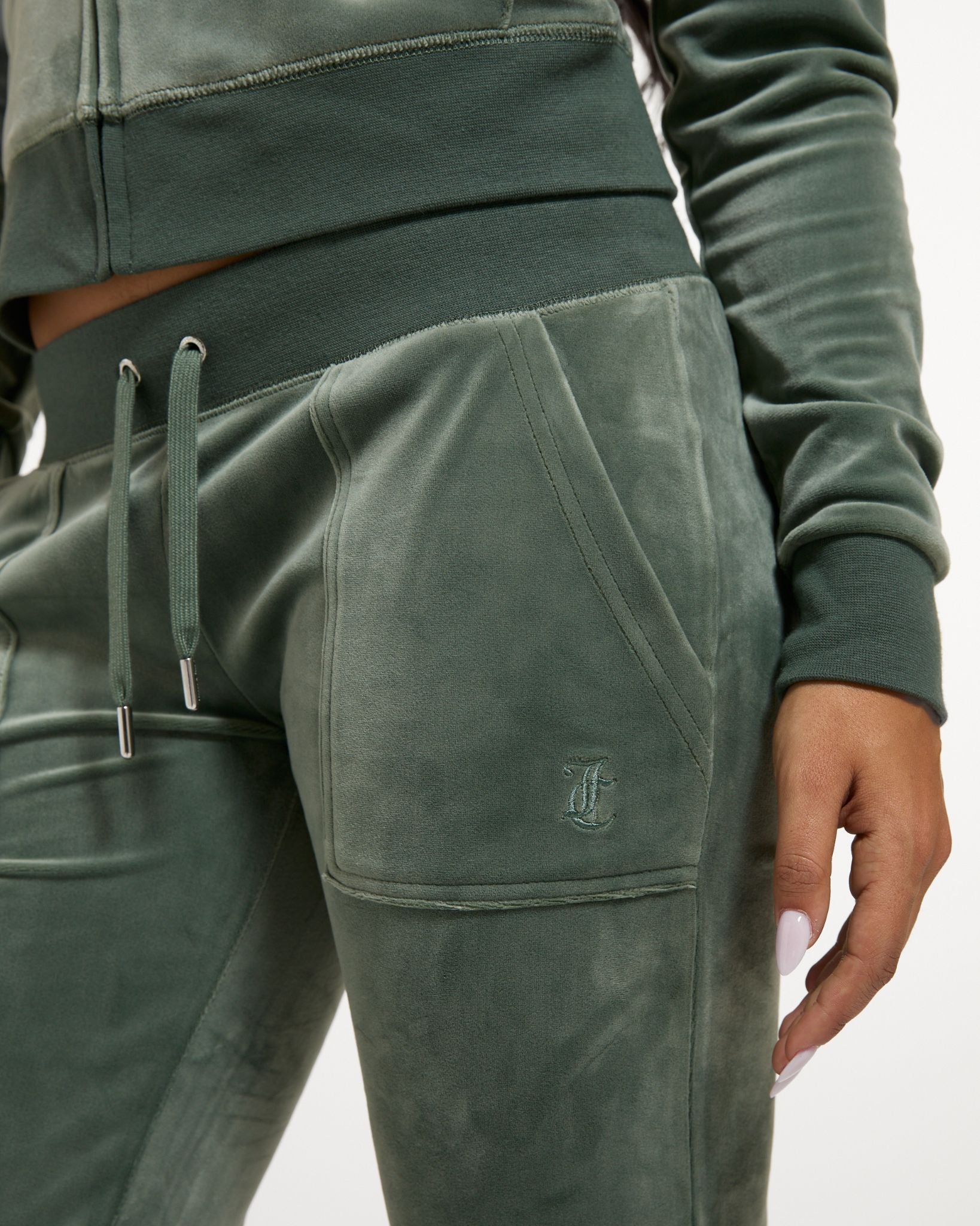 Classic Velour Del Ray Pant Thyme