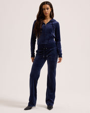 Classic Velour Del Ray Pant Night Sky - Juicy Couture Scandinavia