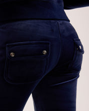 Classic Velour Del Ray Pant Night Sky - Juicy Couture Scandinavia