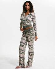 Harrisburg Low Rise Camo Track pants - Juicy Couture Scandinavia