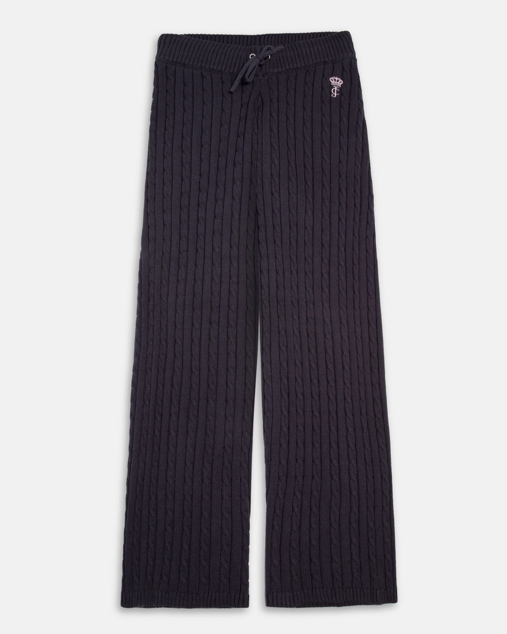 Solange Cable Knit Trackpant Night Sky - Juicy Couture Scandinavia