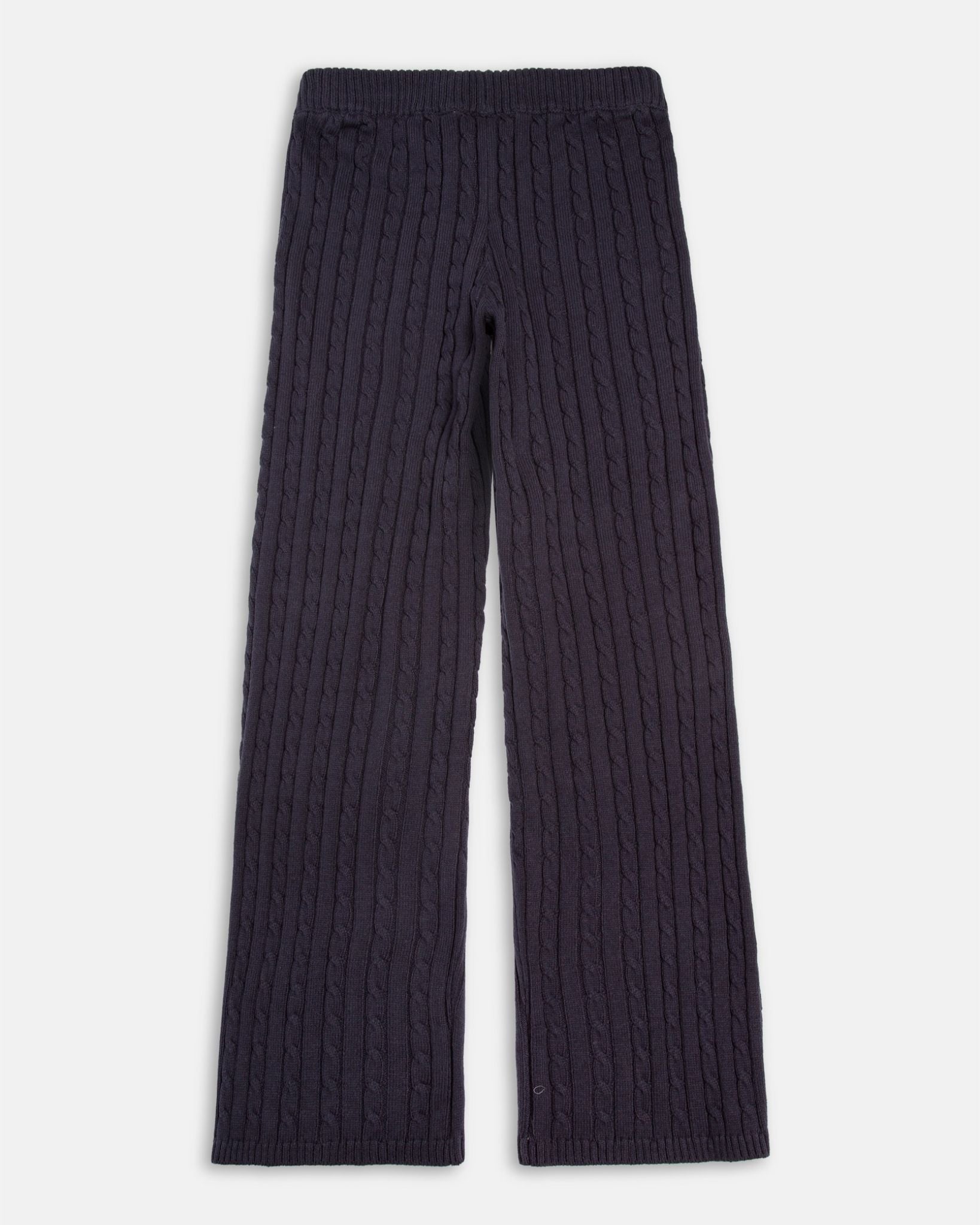 Solange Cable Knit Trackpant Night Sky - Juicy Couture Scandinavia
