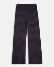 Solange Cable Knit Trackpant Night Sky - Juicy Couture Scandinavia