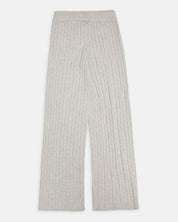 Solange Cable Knit Trackpant Grey Marl - Juicy Couture Scandinavia