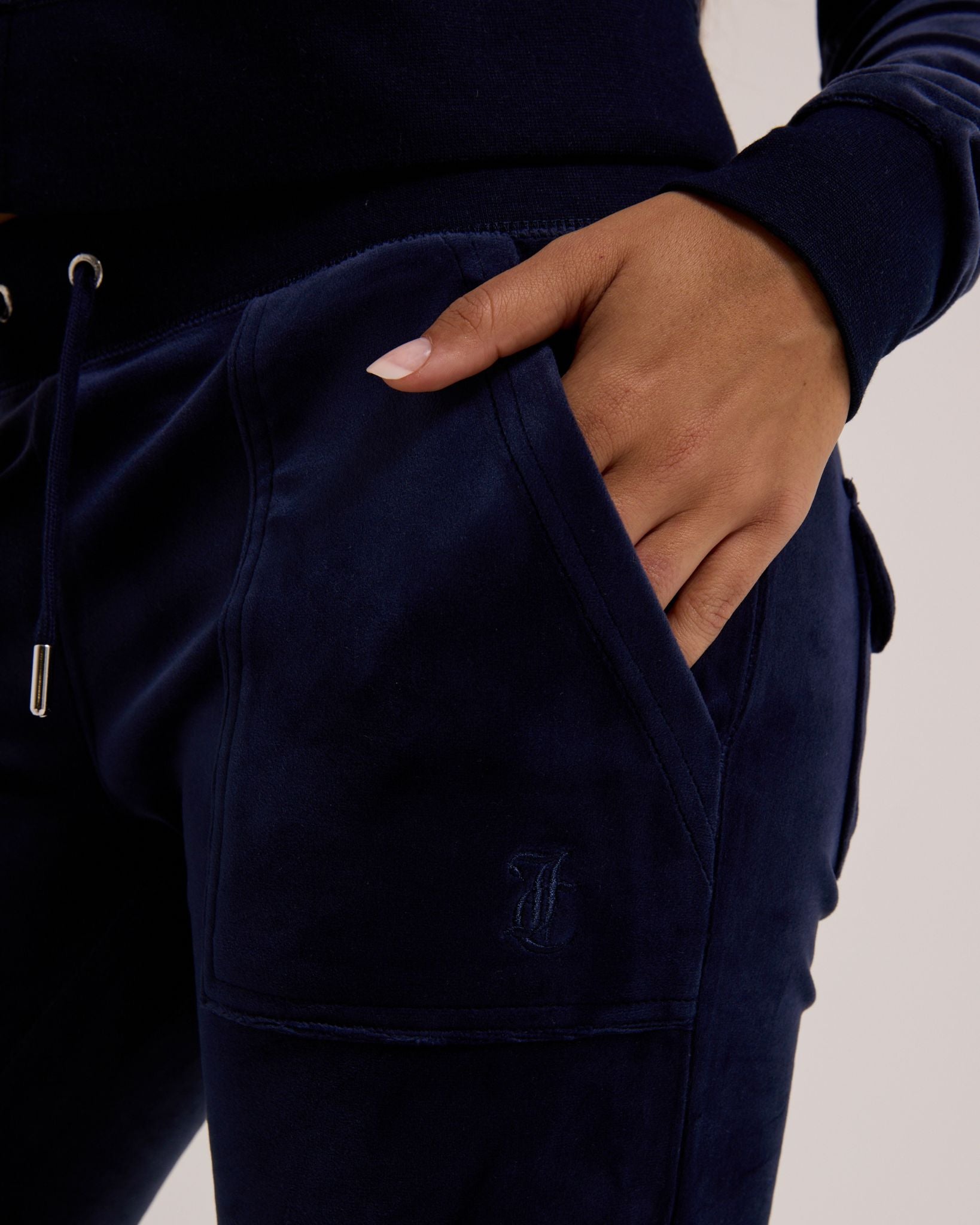 Classic Velour Del Ray Pant Night Sky - Juicy Couture Scandinavia