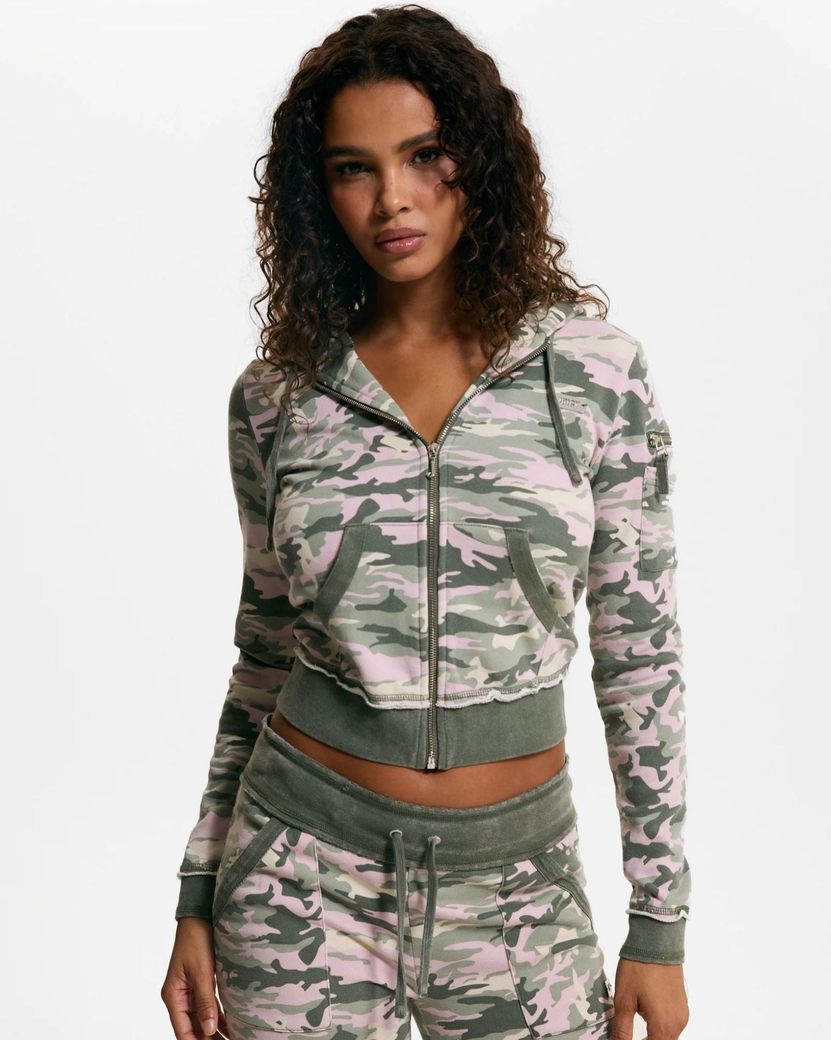 Badwater Pink Camo Hoodie - Juicy Couture Scandinavia