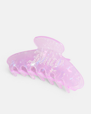 Small Hair Clip 8.5 cm Purple