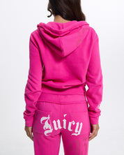 Robbie Graphic Hoodie Nostalgia Pink - Juicy Couture Scandinavia