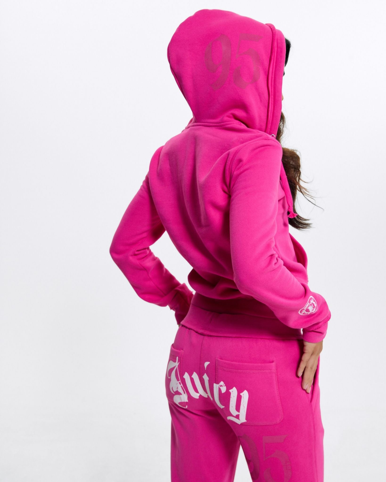 Robbie Graphic Hoodie Nostalgia Pink - Juicy Couture Scandinavia