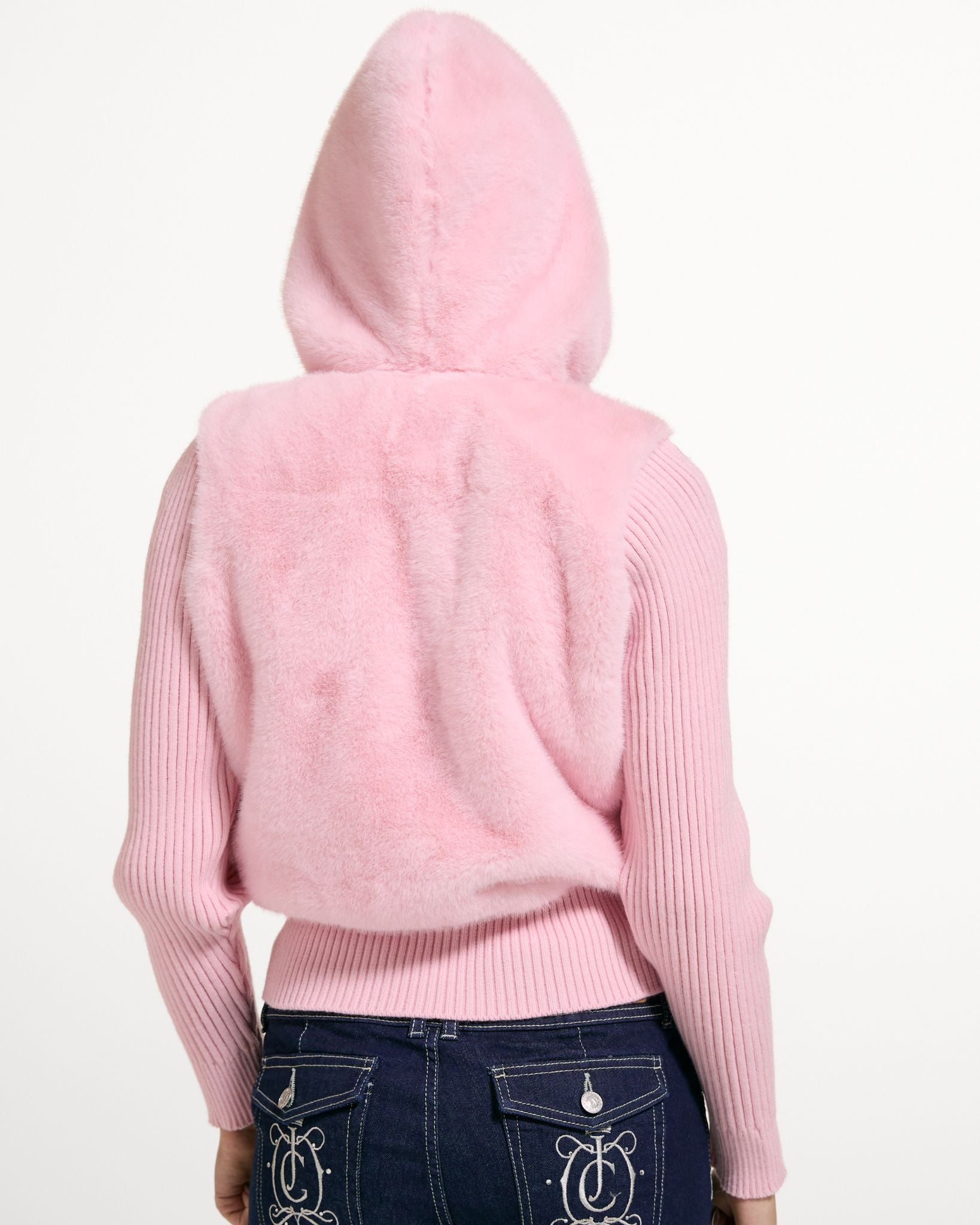 Naila Contrast Fur Jacket