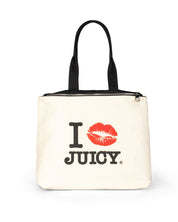 Daisy Large Reversible Canvas Shopper Black - Juicy Couture Scandinavia