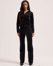 Classic Velour Del Ray Pant Black - Juicy Couture Scandinavia