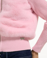Naila Contrast Fur Jacket
