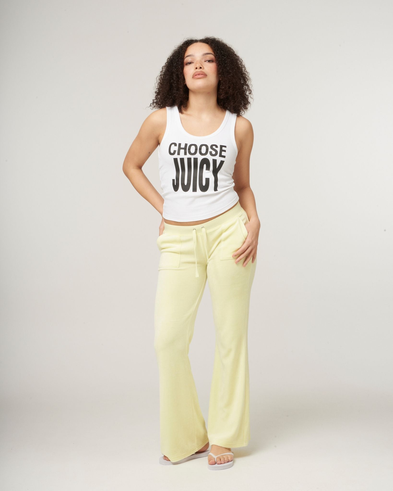 Choose Juicy Vest White - Juicy Couture Scandinavia