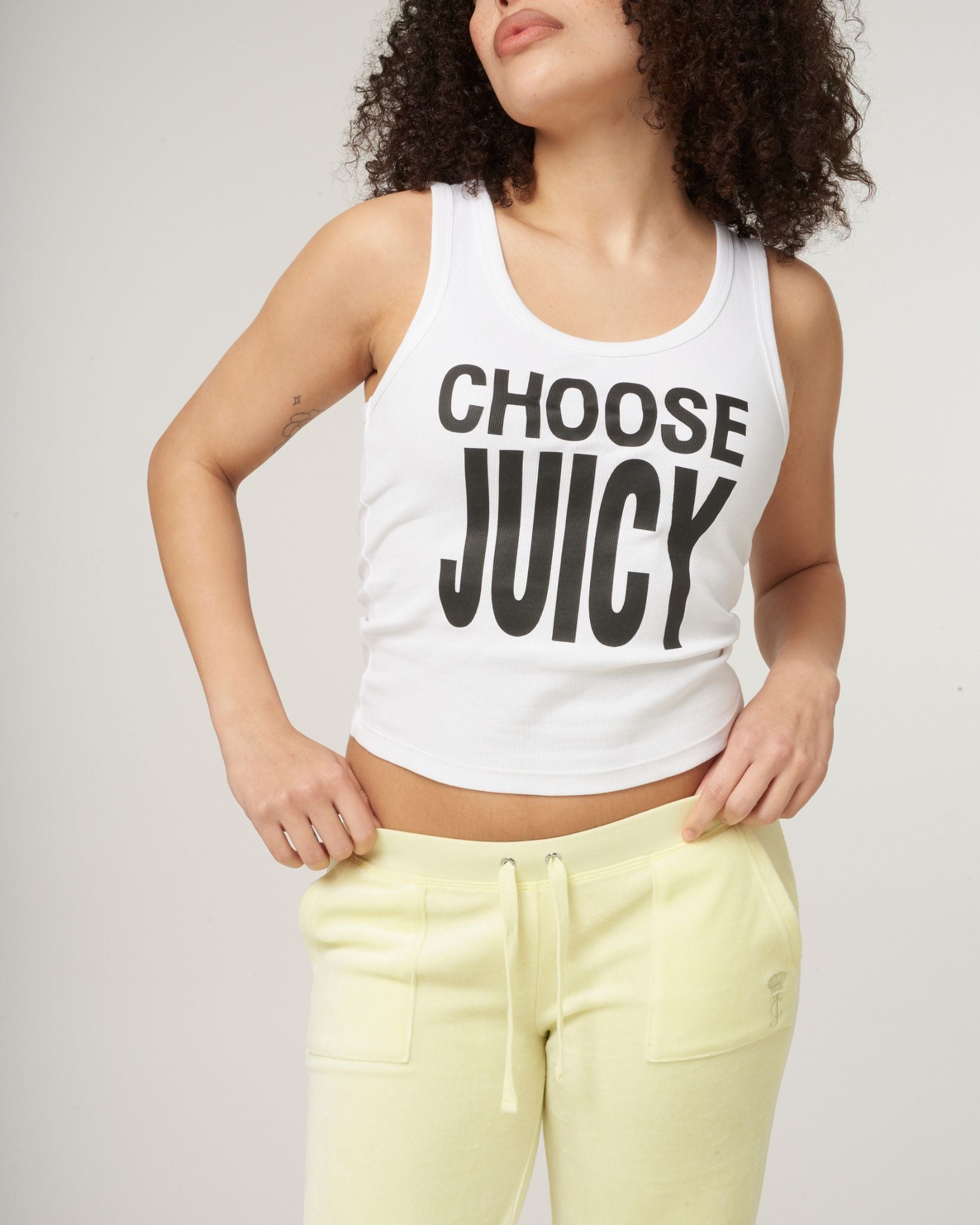 Choose Juicy Vest White - Juicy Couture Scandinavia