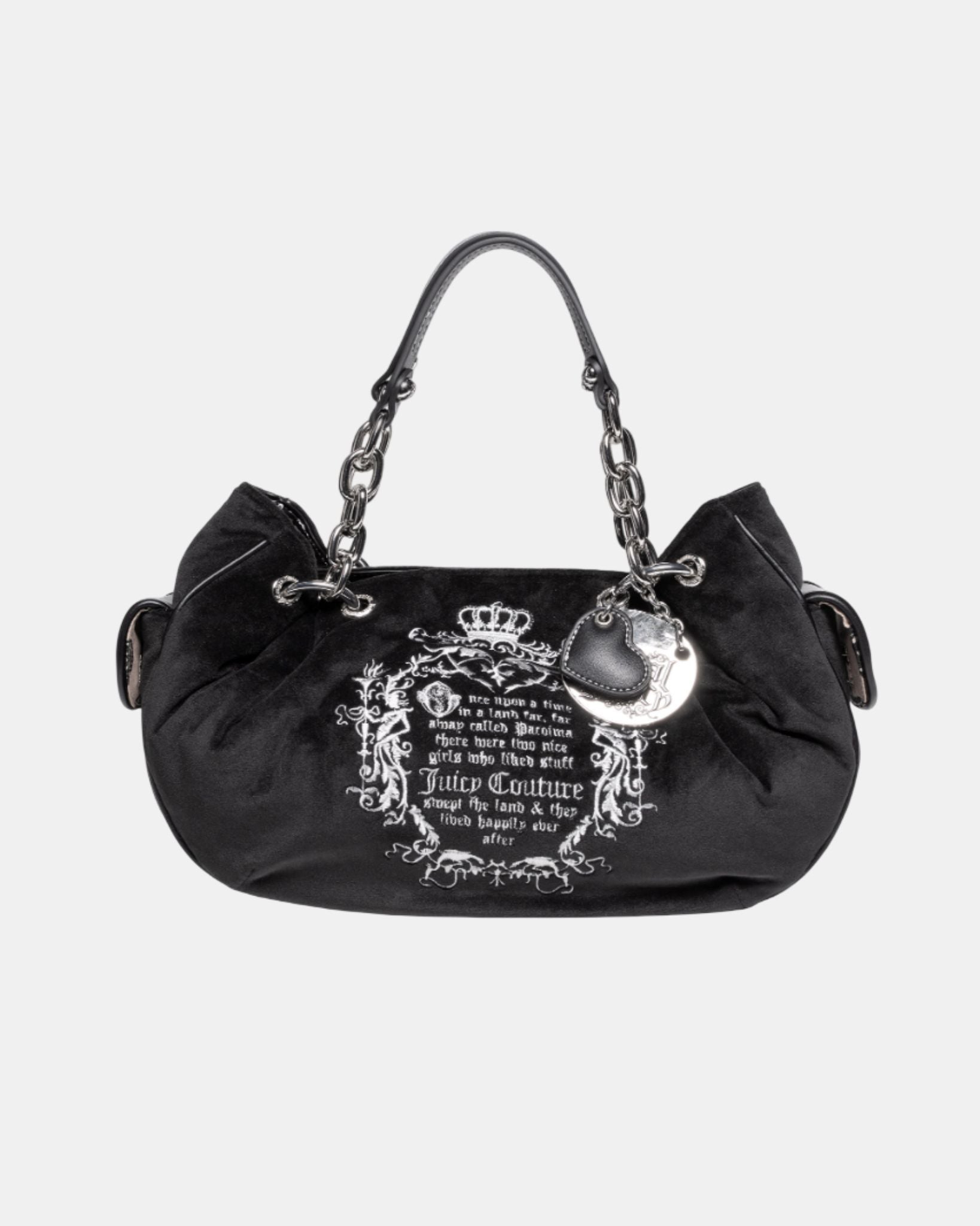 Daydreamer Doubble Handle Medium Bag in Black - Juicy Couture Scandinavia