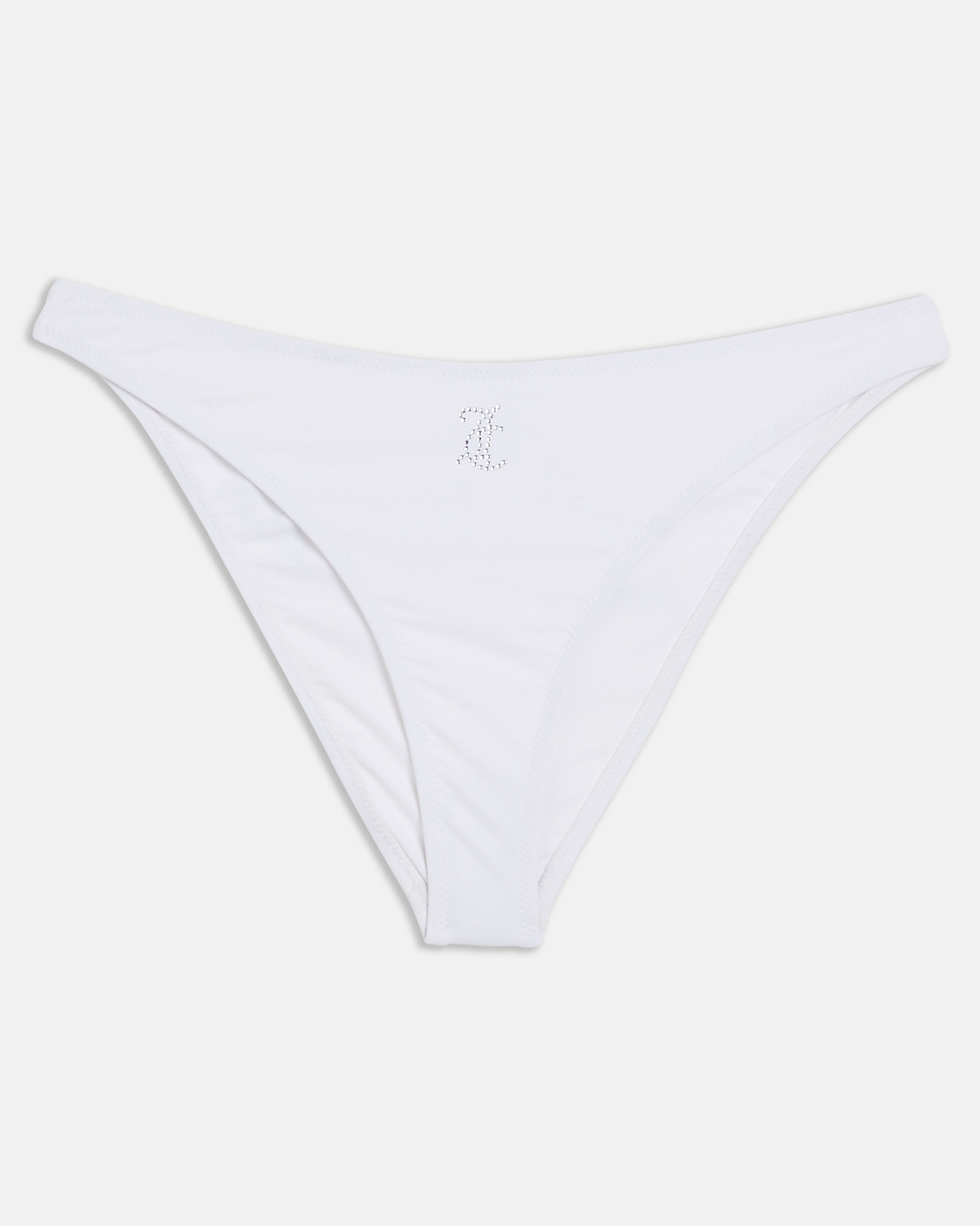 Ariel Bandeau Bikini Set White