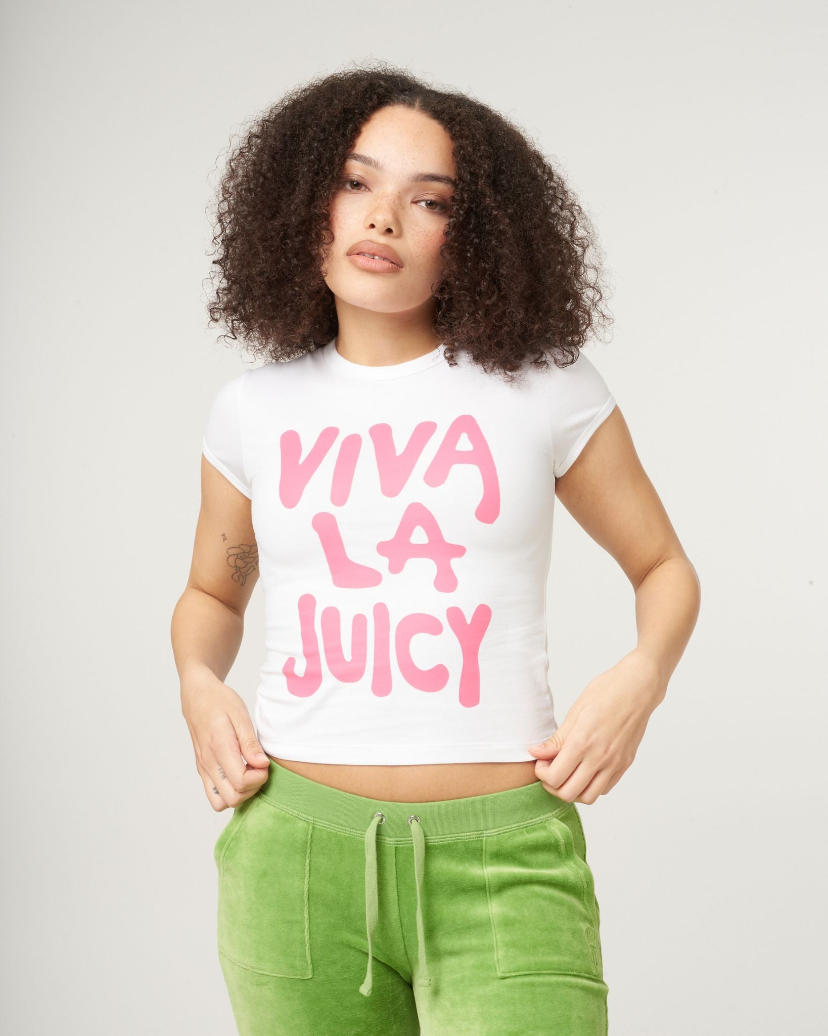 Viva La Juicy Baby T-shirt White