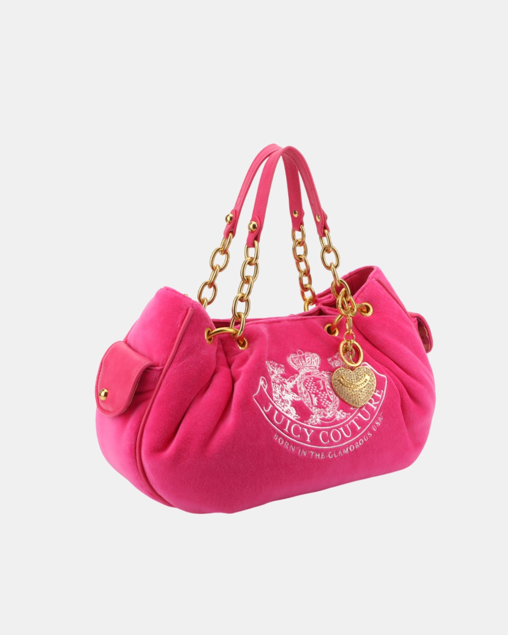 Daydreamer Doubble Handle Medium Bag in Pink Yarrow - Juicy Couture Scandinavia