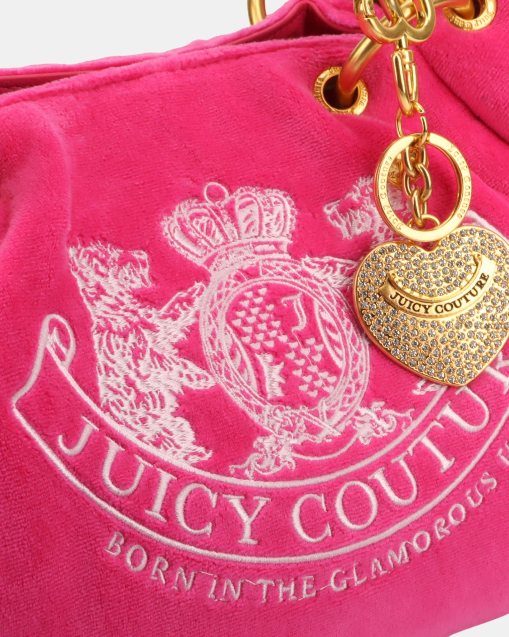 Daydreamer Doubble Handle Medium Bag in Pink Yarrow - Juicy Couture Scandinavia