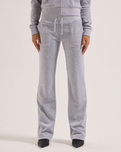 Classic Velour Del Ray Pant Silver Marl - Juicy Couture Scandinavia